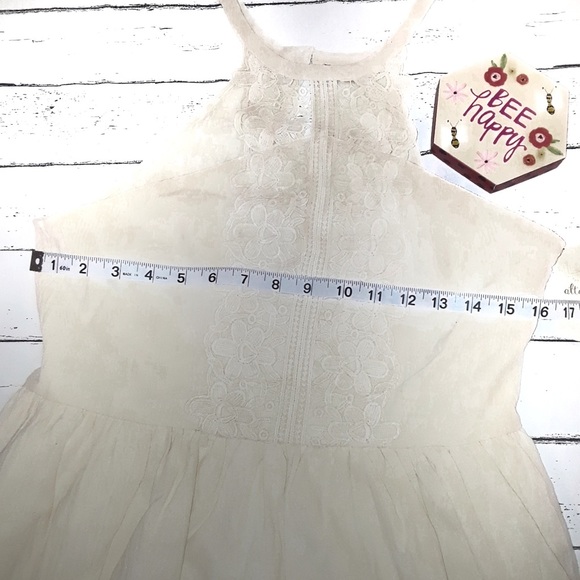 New Alter’d State Lace Halter Top Dress - Picture 4 of 4